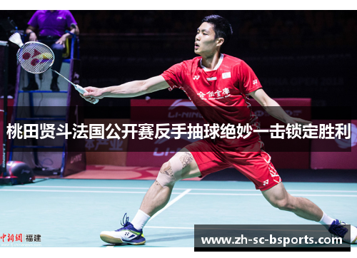 桃田贤斗法国公开赛反手抽球绝妙一击锁定胜利